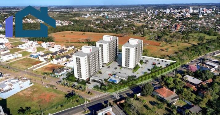 Imagem Apartamento com 2 Quartos à Venda, 56 m² em Santa Cruz - Gravataí