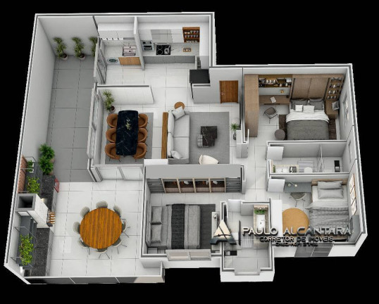 Imagem Apartamento com 3 Quartos à Venda, 100 m² em Imbaúbas - Ipatinga Imagem Apartamento com 3 Quartos à Venda, 100 m² em Imbaúbas - Ipatinga