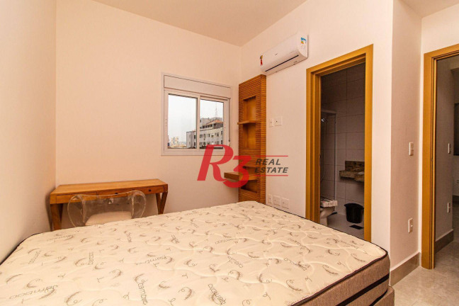 Imagem Apartamento com 1 Quarto para Alugar, 52 m² em Aparecida - Santos