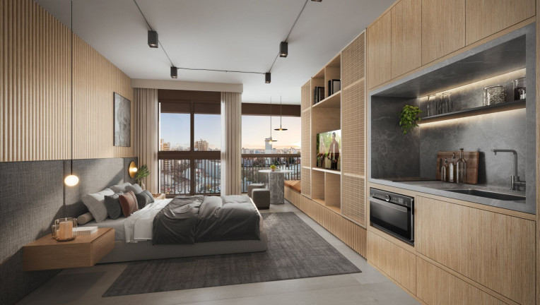 Apartamento com 1 Quarto à Venda, 27 m² em Perdizes - São Paulo