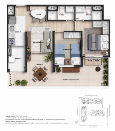 Imagem Apartamento com 3 Quartos à Venda, 62 m² em Vila Carrão - São Paulo