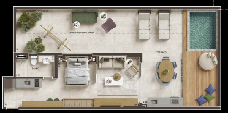 Imagem Imóvel com 1 Quarto à Venda, 45 m² em Copacabana - Rio De Janeiro