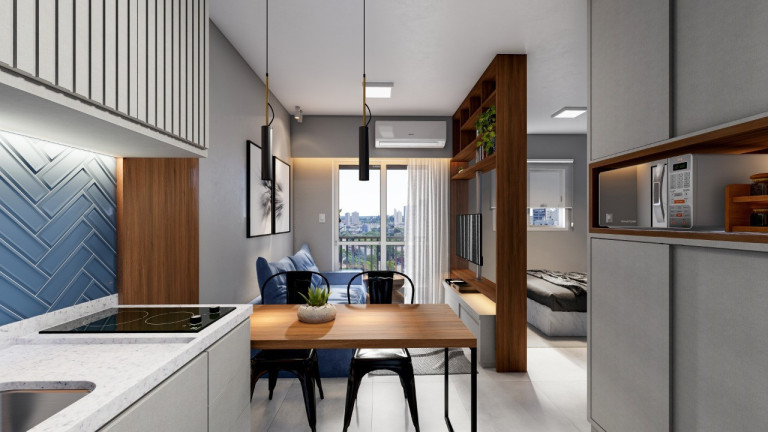 Imagem Kitnet com 1 Quarto à Venda, 26 m² em Vila Amélia - Ribeirão Preto