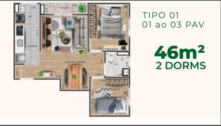 Imagem Apartamento com 2 Quartos à Venda, 46 m² em Vila Matilde - São Paulo Imagem Apartamento com 2 Quartos à Venda, 46 m² em Vila Matilde - São Paulo