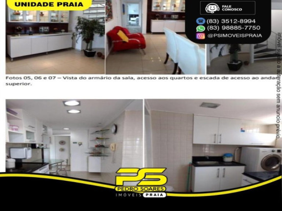 Imagem Apartamento com 3 Quartos à Venda, 300 m² em Jardim Oceania - João Pessoa