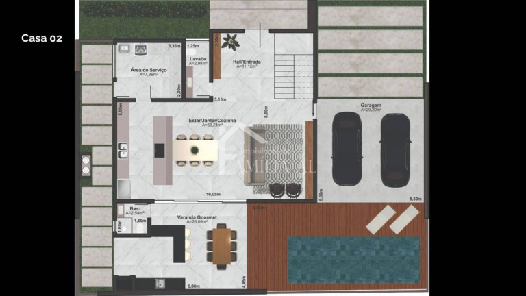Imagem Sobrado com 3 Quartos à Venda, 300 m² em América - Joinville