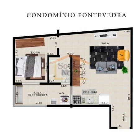 Imagem Apartamento com 1 Quarto à Venda, 26 m² em Parada Inglesa - São Paulo