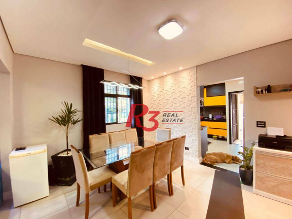 Imagem Casa com 3 Quartos à Venda, 140 m² em Gonzaga - Santos