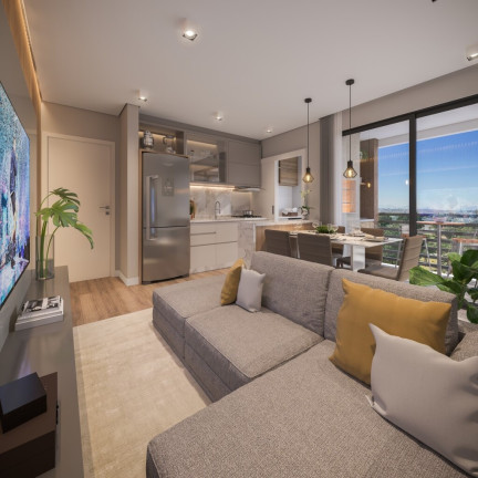 Imagem Apartamento com 2 Quartos à Venda, 44 m² em Atuba - Curitiba Imagem Apartamento com 2 Quartos à Venda, 44 m² em Atuba - Curitiba