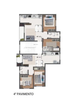 Imagem Apartamento com 2 Quartos à Venda, 46 m² em Cruzeiro - São José Dos Pinhais Imagem Apartamento com 2 Quartos à Venda, 46 m² em Cruzeiro - São José Dos Pinhais
