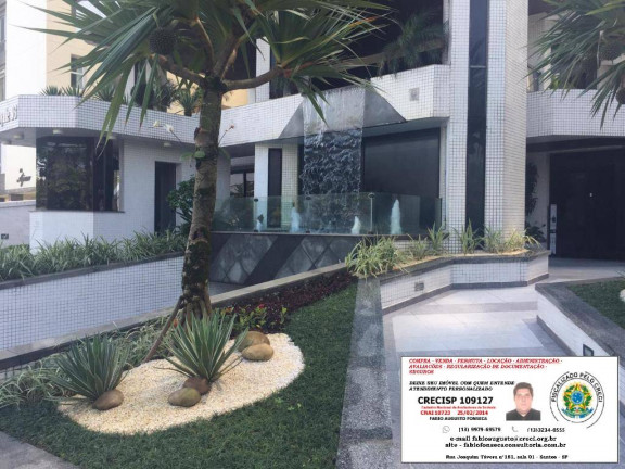 Apartamento com 4 Quartos para Alugar, 234 m² em Aparecida - Santos
