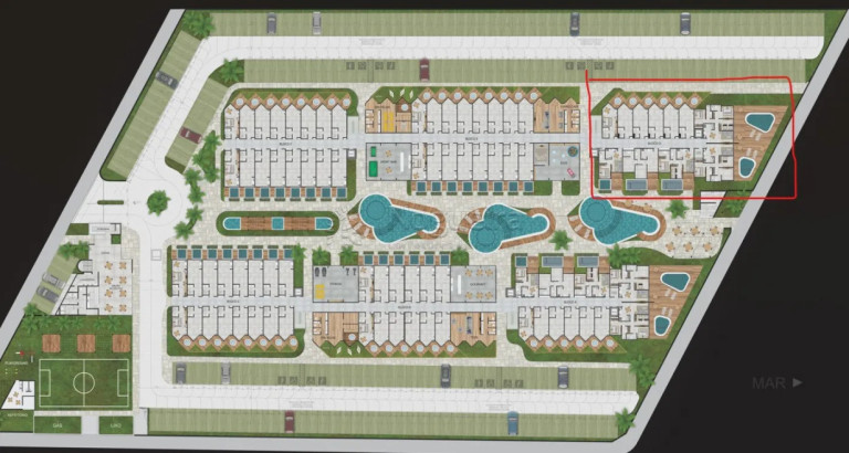 Flat com 1 Quarto à Venda, 22 m² em Carneiros - Tamandaré