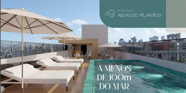 Imagem Apartamento com 1 Quarto à Venda, 21 m² em Cabo Branco - João Pessoa