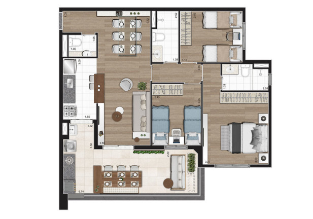 Imagem Apartamento com 2 Quartos à Venda, 76 m² em Alto Da Lapa - São Paulo