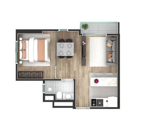 Imagem Imóvel Comercial à Venda, 35 m² em Centro - Curitiba