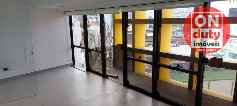 Imagem Sala Comercial à Venda ou Locação, 389 m² em Centro - Santos Imagem Sala Comercial à Venda ou Locação, 389 m² em Centro - Santos