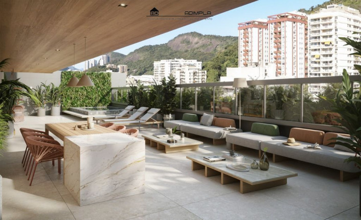 Imagem Apartamento com 3 Quartos à Venda, 202 m² em Humaitá - Rio De Janeiro