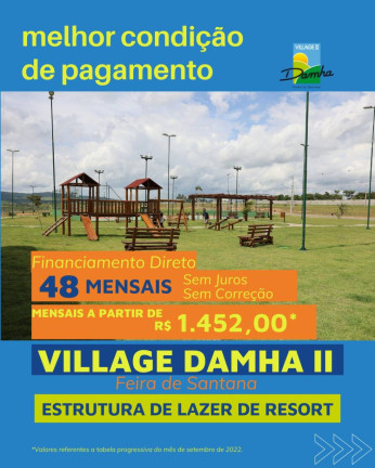 Imagem Terreno à Venda, 182 m² em Sim - Feira De Santana Imagem Terreno à Venda, 182 m² em Sim - Feira De Santana