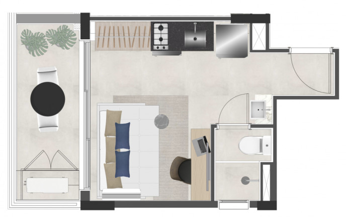 Imagem Imóvel com 1 Quarto à Venda, 18 m² em Jardim Paulista - São Paulo Imagem Imóvel com 1 Quarto à Venda, 18 m² em Jardim Paulista - São Paulo