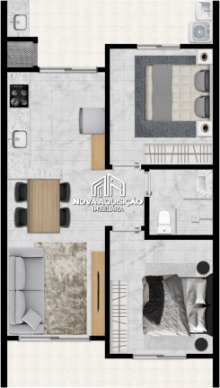 Imagem Casa com 2 Quartos à Venda, 51 m² em Tabuleiro - Matinhos