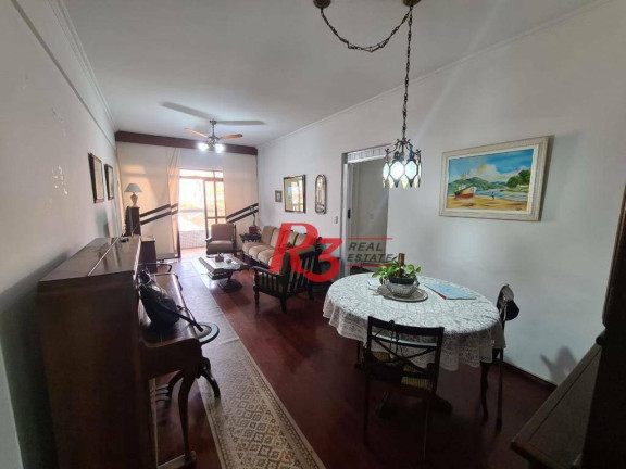 Apartamento com 3 Quartos à Venda, 136 m² em Vila Belmiro - Santos