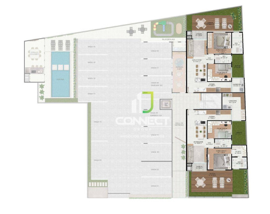 Imagem Apartamento com 2 Quartos à Venda, 63 m² em Machados - Navegantes Imagem Apartamento com 2 Quartos à Venda, 63 m² em Machados - Navegantes