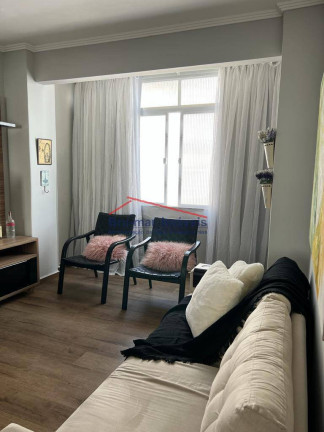 Imagem Apartamento com 1 Quarto à Venda, 63 m² em José Menino - Santos