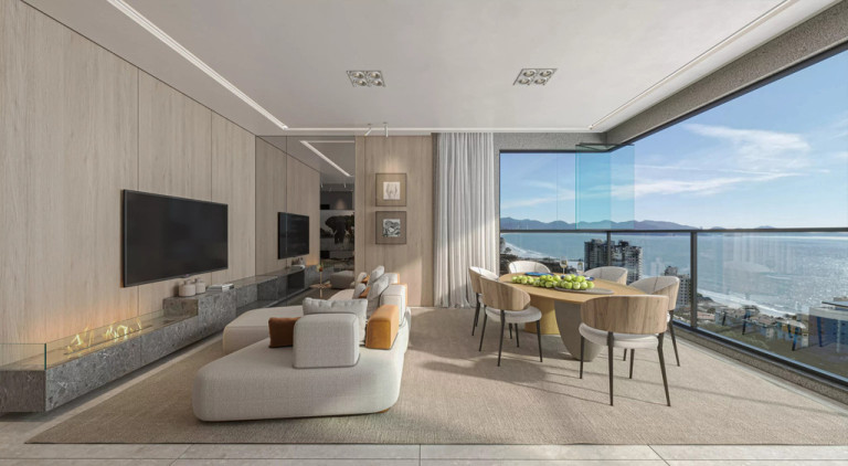 Imagem Apartamento com 3 Quartos à Venda, 115 m² em Perequê - Porto Belo