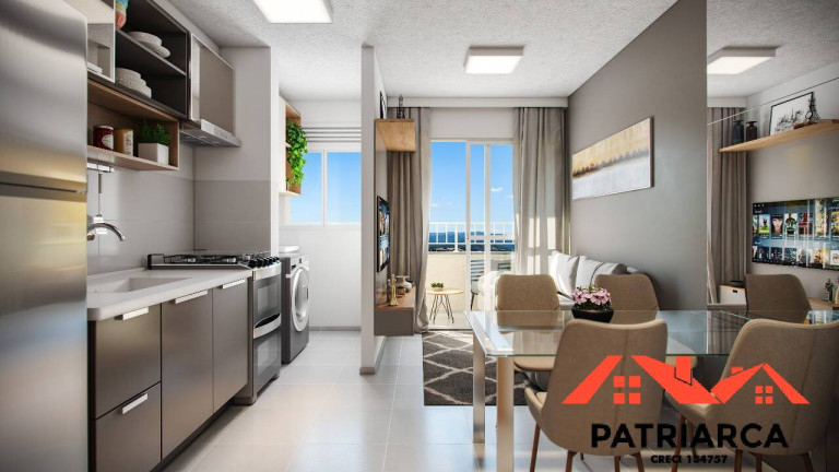 Imagem Apartamento com 2 Quartos à Venda, 37 m² em Jardim Paraíso De Viracopos - Campinas