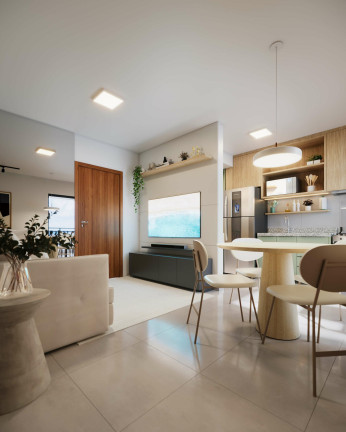 Imagem Apartamento com 3 Quartos à Venda, 65 m² em Parque Dos Novos Estados - Campo Grande Imagem Apartamento com 3 Quartos à Venda, 65 m² em Parque Dos Novos Estados - Campo Grande