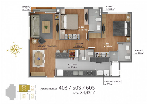 Imagem Apartamento com 1 Quarto à Venda, 75 m² em Lagos Do Bosque - Gramado Imagem Apartamento com 1 Quarto à Venda, 75 m² em Lagos Do Bosque - Gramado
