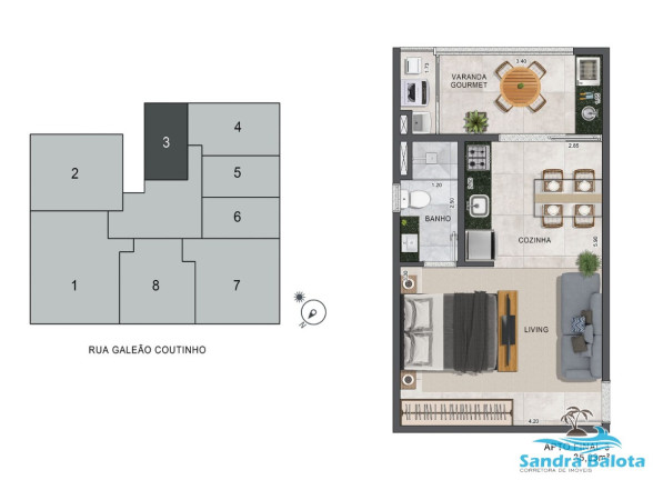 Imagem Apartamento com 2 Quartos à Venda, 73 m² em Itaguá - Ubatuba Imagem Apartamento com 2 Quartos à Venda, 73 m² em Itaguá - Ubatuba