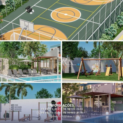 Apartamento com 2 Quartos à Venda, 44 m² em Santa Rosa - São Luís