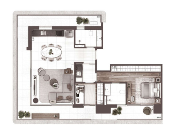 Imagem Studio com 1 Quarto à Venda, 32 m² em Higienópolis - São Paulo Imagem Studio com 1 Quarto à Venda, 32 m² em Higienópolis - São Paulo