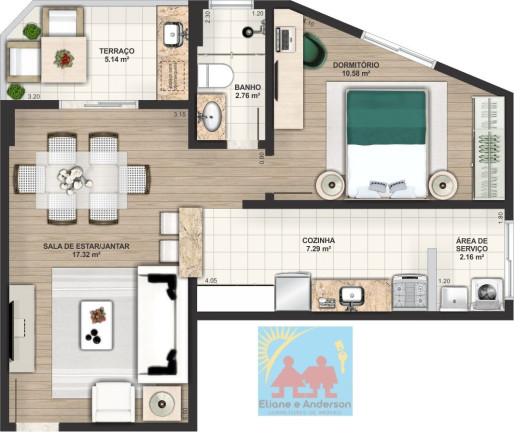 Imagem Apartamento com 2 Quartos à Venda, 71 m² em Caiçara - Praia Grande Imagem Apartamento com 2 Quartos à Venda, 71 m² em Caiçara - Praia Grande