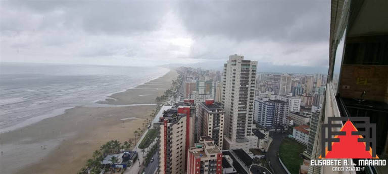 Apartamento com 3 Quartos à Venda, 93 m² em Vila Guilhermina - Praia Grande