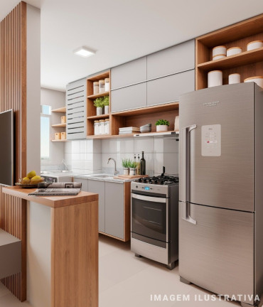 Imagem Apartamento com 1 Quarto à Venda, 45 m² em Vila Industrial - Campinas