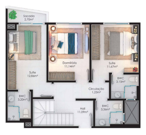 Imagem Cobertura com 3 Quartos à Venda, 185 m² em Ingleses - Florianópolis Imagem Cobertura com 3 Quartos à Venda, 185 m² em Ingleses - Florianópolis