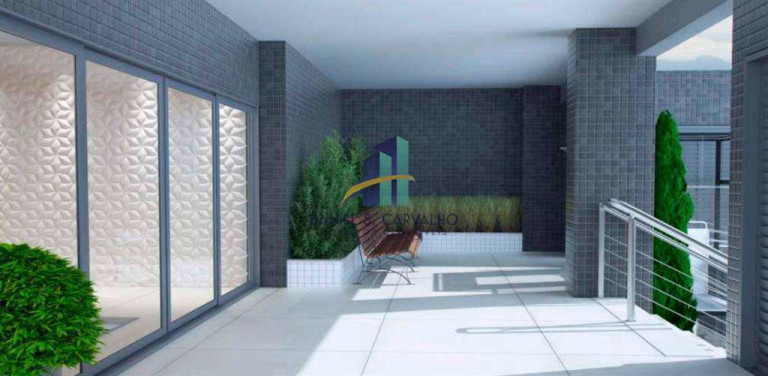 Imagem Apartamento com 2 Quartos à Venda, 85 m² em Canto Do Forte - Praia Grande