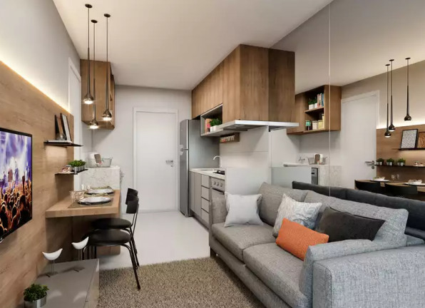 Imagem Apartamento com 1 Quarto à Venda, 27 m² em Chácara Santo Antônio (zona Sul) - São Paulo Imagem Apartamento com 1 Quarto à Venda, 27 m² em Chácara Santo Antônio (zona Sul) - São Paulo