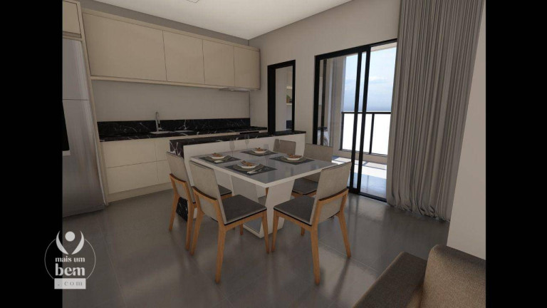 Imagem Apartamento com 2 Quartos à Venda, 58 m² em Boa Vista - Curitiba