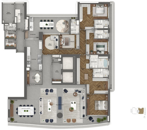 Imagem Imóvel com 4 Quartos à Venda, 778 m² em Jardim Guedala - São Paulo Imagem Imóvel com 4 Quartos à Venda, 778 m² em Jardim Guedala - São Paulo