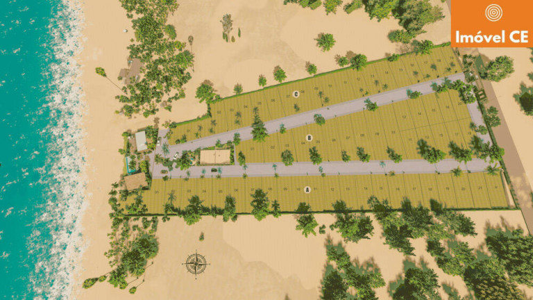 Imagem Terreno à Venda, 250 m² em Camocim Praia - Camocim Imagem Terreno à Venda, 250 m² em Camocim Praia - Camocim