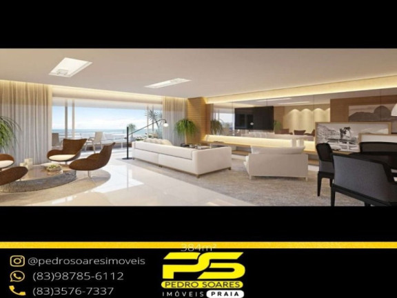 Imagem Apartamento com 3 Quartos à Venda, 156 m² em Altiplano Cabo Branco - João Pessoa Imagem Apartamento com 3 Quartos à Venda, 156 m² em Altiplano Cabo Branco - João Pessoa