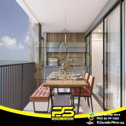 Imagem Apartamento com 2 Quartos à Venda, 62 m² em Cabo Branco - João Pessoa