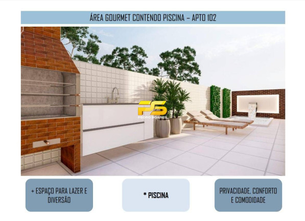 Imagem Apartamento com 3 Quartos à Venda, 74 m² em Jardim Cidade Universitária - João Pessoa Imagem Apartamento com 3 Quartos à Venda, 74 m² em Jardim Cidade Universitária - João Pessoa