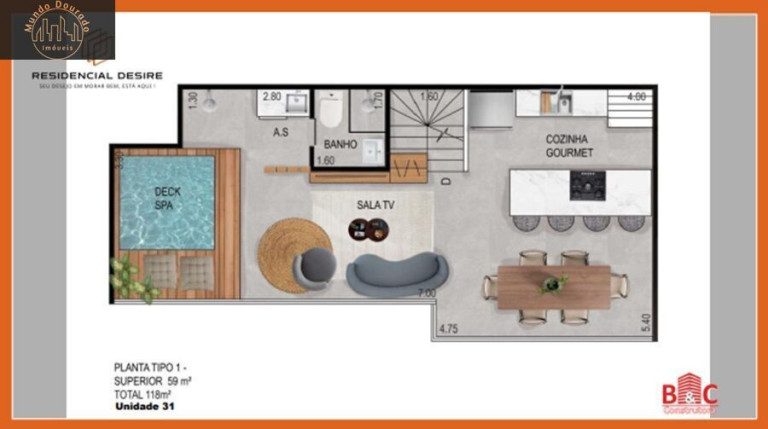 Imagem Apartamento com 2 Quartos à Venda, 59 m² em Centro - São Bernardo Do Campo