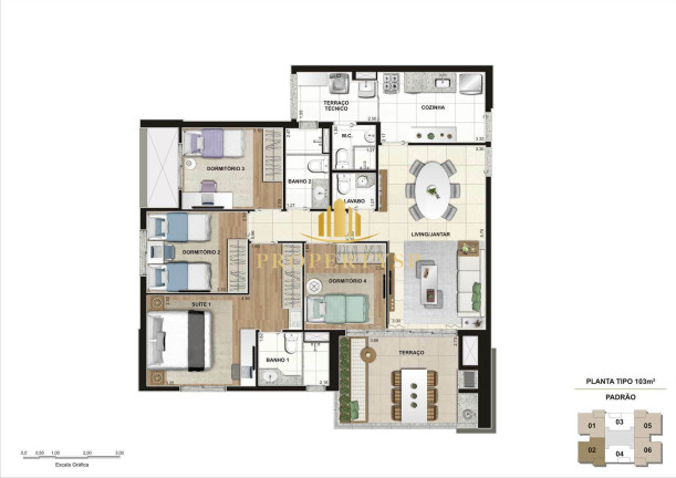 Imagem Apartamento com 4 Quartos à Venda, 103 m² em água Branca - São Paulo