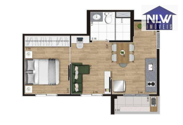 Imagem Studio com 1 Quarto à Venda, 27 m² em Belenzinho - São Paulo Imagem Studio com 1 Quarto à Venda, 27 m² em Belenzinho - São Paulo