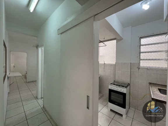 Imagem Apartamento com 1 Quarto para Alugar, 50 m² em Gonzaga - Santos